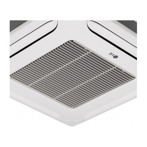 LG - Solo pannello frontale compatto per unità a cassetta 4 vie 18.000 btu - Colore: Bianco