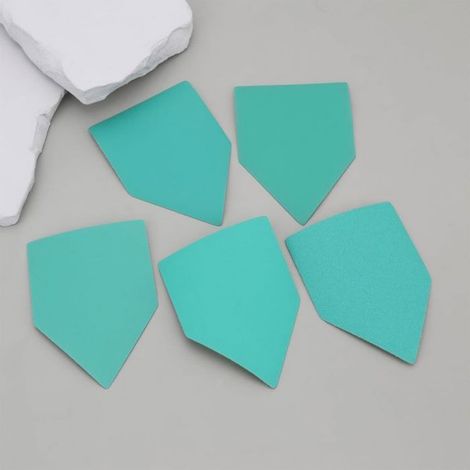 Feuilles Abrasives - 92 x 65 mm - Forme Pentagonal - Grain 80/120/150/180/240 - Pour Ponceuse Multifonction - 50 Pièces