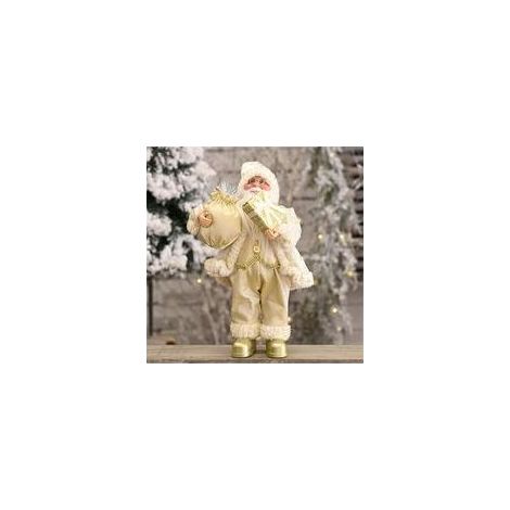 Figurine Père Noël en peluche debout, poupée mignonne, décoration de fête – (1/5)