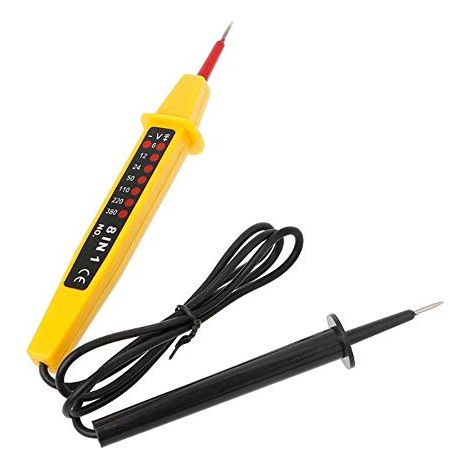 Universal 6V  380V 8 in 1 Tester Spannung Detektor Kontinuität Meter Licht Tester Auto Elektrische Stift detektor Test Bleistift
