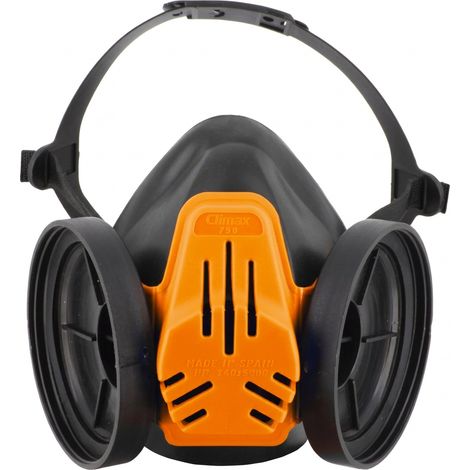 Halbmaske aus Gummi für 2 Filter - SINGER - DM756C (1/2)