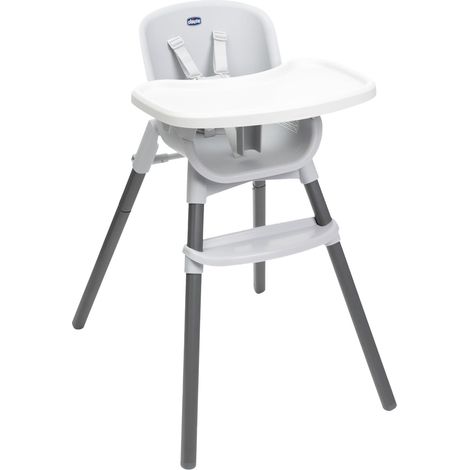Chaise Haute Évolutive pour Bébés de 6 Mois à 40 kg, Chaise Haute avec Siège lavable, Harnais 5 Points et Plateau Amovible, Pliage Compact, Légère et Peu encombrante (1/5)