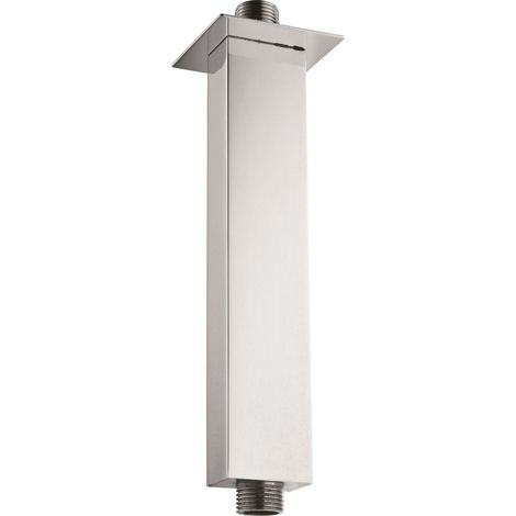 120mm Square Ceiling Arm Brass