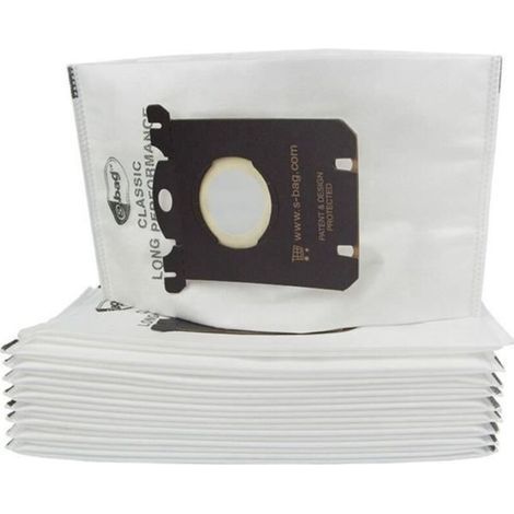 Sac de poussière de sacs d\'aspirateur de 10 morceaux pour le filtre d\'aspirateur d\'Electrolux et S-BAG (1/4)