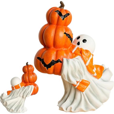 dhalloween Statue en rsine fte pour la Maison la Famille Les (1/5)