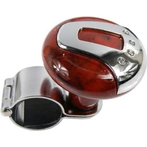 Booster De Volant,Booster De Volant De Voiture Bouton De Volant Universel Boule De Bouton De Rotation De Volant Bouton De Direction Boule Auxiliaire Bouton Pour Bateau Voiture Camion (1/5)