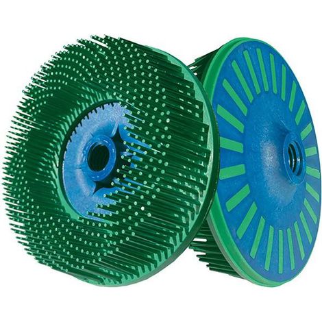 Cepillo abrasivo radial M14 Ø 115x38mm A120 Tyrole Gray