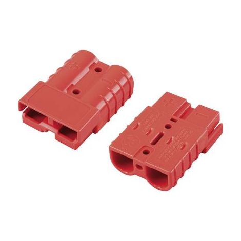 TRU COMPONENTS Connecteur de batterie à courant fort 50 A orange orange Contenu: 1 pc(s) (1/2)