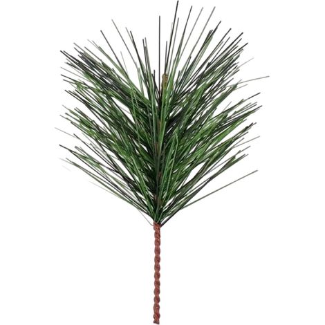 Branches De Sapin - Artificielles Réalistes Pour Couronnes De Noël Et Compositions Florales - 10 cm - Lot De 1 (1/5)