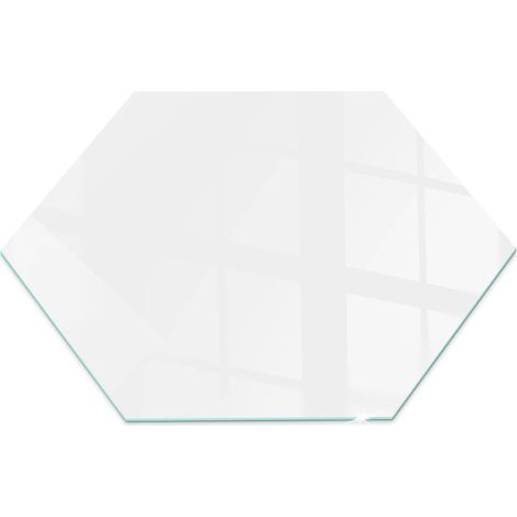 Piastra per Camino di Vetro Temperato Protezione del Pavimento dal Calore Resistente a Scintille e Graffi Colore Grigio chiaro h40 cm (1/5)
