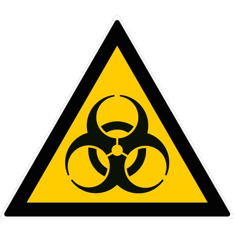 Panneau Risque biologique - Rigide Triangle 300mm - 4200255