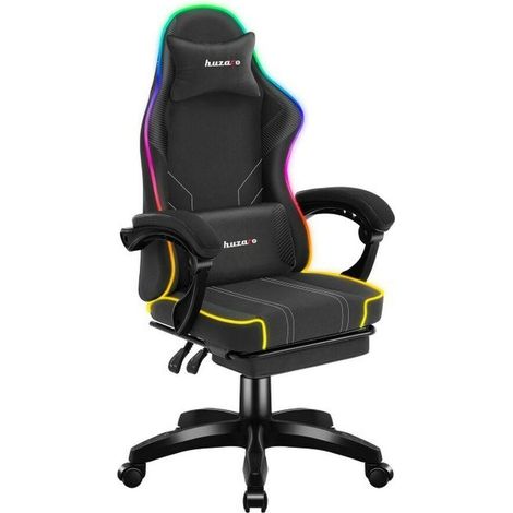 Huzaro Force 3.7 RGB Gamingstuhl Schwarz Bequem (1/3)