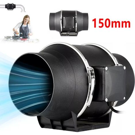 Ventilateur de gaine en ligne - 100 mm - Télécommande 6 pouces - 405 CFM - Moteur EC - Vitesse variable de 0 à 100 % - 31 dBA (1/5)