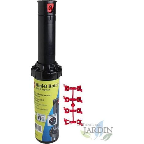 Irrigatore MINI8 Toro 1/2''. Portata da 6 a 10,7 metri, angolo regolabile