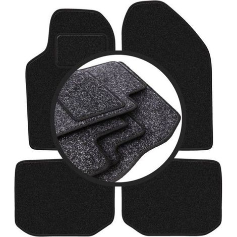 Tapis De Voiture - Polypropylène - Pour Alfa Romeo 164 Berline (1988-1997) - Jeu Complet (1/5)