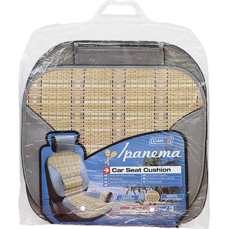 Couvre Siege en fibre vegetale Ipanema beige (1/3)