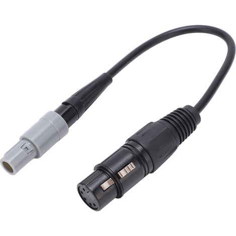 Adaptateur pour casque d'aviation LEMO 6 broches vers XLR 5 broches, adaptateur pour casque d'hélicoptère en mousse haute densité (1/5)