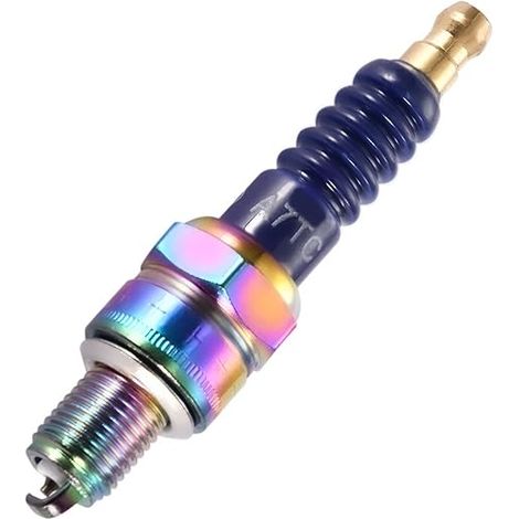 Bujía A7TC de alto rendimiento para motocicletas de 50 cc, 70 cc, 90 cc, 110 cc, ATV, ciclomotores, karts y scooters, bujía 150 (1/5)
