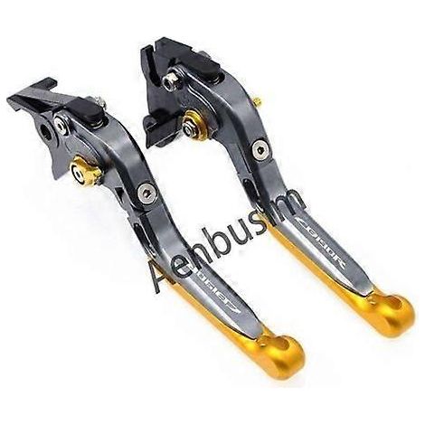 Leviers d'embrayage et de frein tricolores (jaunes) pour Honda CB190R CB190