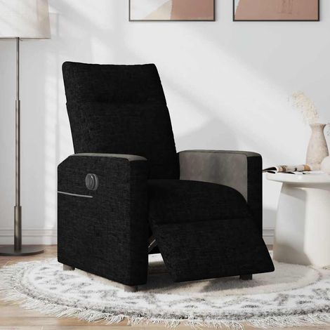 Maison Exclusive - Relaxsessel Elektrisch Schwarz Stoff
