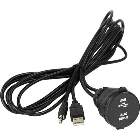 Rallonge ports USB et Jack 3.5 Audio Video Male Femelle