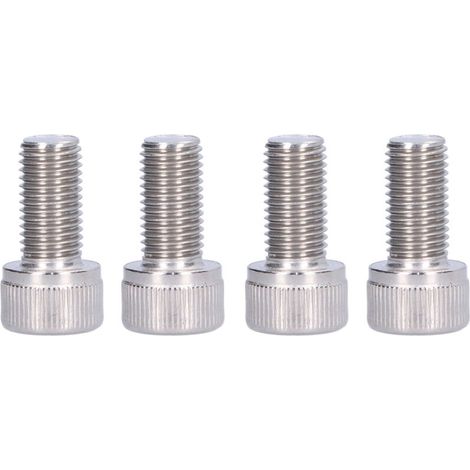 4 vis à tête hexagonale creuse en acier inoxydable A2, pas fin de 1,25 mm, M10x20 (1/5)