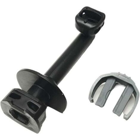 Tuyau de sortie coudé pour nettoyeur haute pression avec collier de serrage pour Karcher K2, K3, 4.064-047.0, 40640470, 5.064-110.0, 5064110 Pièce de rechange (1/4)