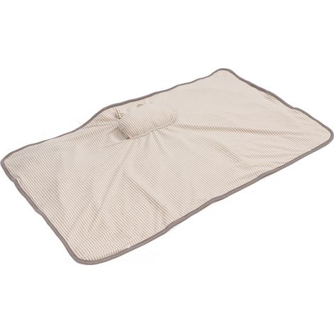 Couverture chauffante électrique douce et lavable, châle chauffant pour les épaules et le cou, marron fauve. Idéale pour le bureau. (1/5)