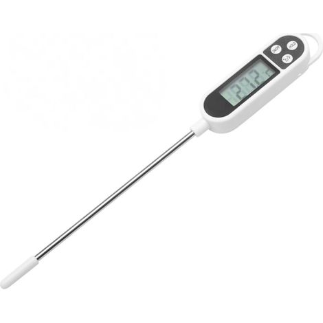 Digitales Lebensmittelthermometer zum Kochen, Sofortanzeige, geeignet für Backofen und Grill