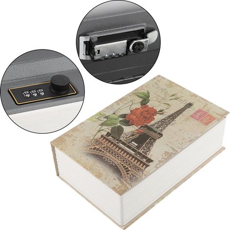 Tirelire Enfant Sécurisée avec Code Secret Décorative en Métal et ABS, Bible (1/5)