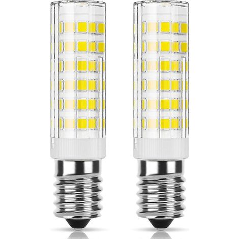 Ampoule LED E14 pour hotte aspirante, blanc froid 6000K 550LM, petit culot à vis, pour hotte et réfrigérateur, non dimmable, lot de 5 (1/4)