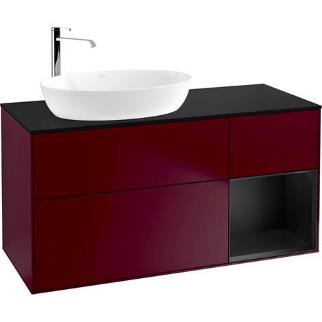 Villeroy & Boch F932PDHB Meuble sous-lavabo Finion F93 (1/2)