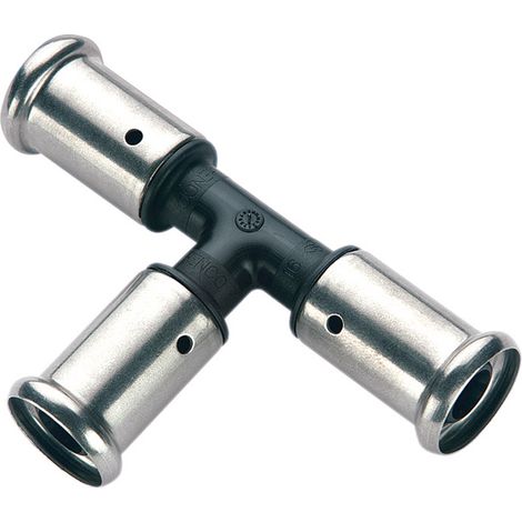 Té égal multicouche à sertir Henco - Diamètre 40 mm (1/2)