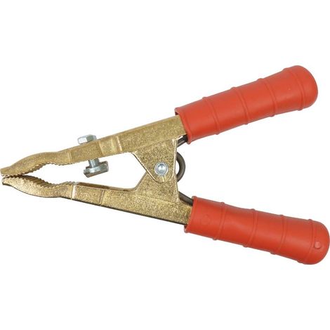 Zange Kupfer rot 350a flache Backen - 04357
