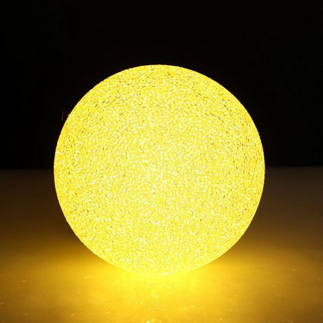 LED Ball Light - 12 Cm Cordless Orb Light - Night Light For Bedroom Living Room Party Decoration - 1 Piece (1/5)