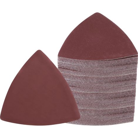 120 Feuilles de Papier de Verre Feuilles Ponçage Triangulaires (1/5)