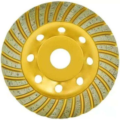 Disque Meule Diamant 180 à Poncer Béton Granit Pierre. Meule poncage surfacege Meuleuse 180 Professionnelle,AAFGVC (1/3)