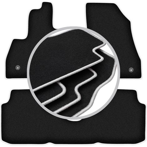 Tapis de sol CARLUX-SILVER pour : Fiat 500L monospace (2012-) (1/5)