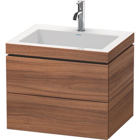 Duravit L-Cube c-bonded Ensemble suspendu, 2 tiroirs, sans (1/3)