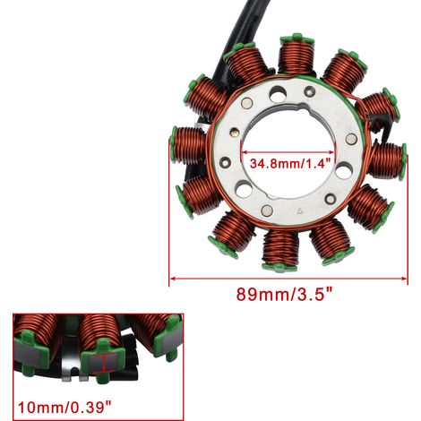 Papierpad-Kit für Zündspulenstator für Kawasaki KX450F 2012-2015 21003-0082 (1/4)