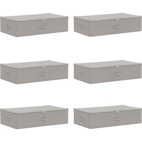 Maison Exclusive - Scatola di Stoccaggio 6 pz Tessuto non tessuto 70 x 40 x 18 cm (1/5)