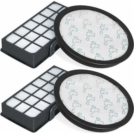 Lot de 2 filtres HEPA pour Rowenta Silence, accessoires de filtre de rechange ZR903701, Force Cyclonic 4AAAA RO7647EA RO7663EA RO7676EA RO7681EA (modèle RO76xx) Aspirateurs H246 (1/4)