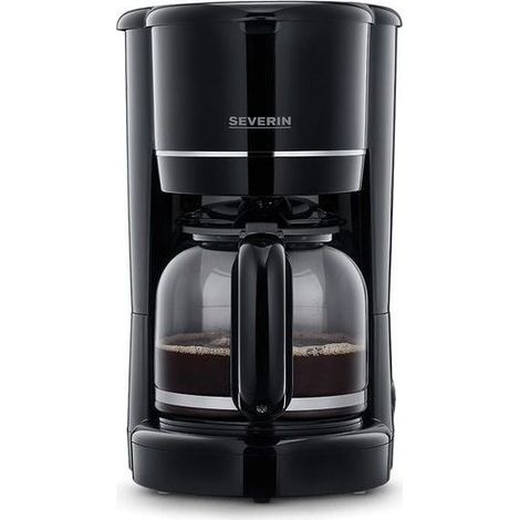 Severin 4320 Macchina per il caffè Nero Capacità tazze=10 Caraffa in vetro, Funzione mantenimento calore (1/2)