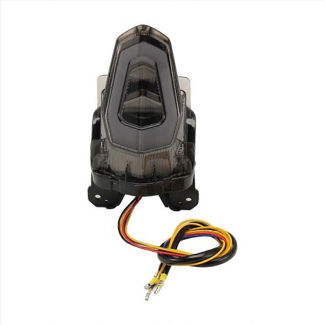 Feu arrière LED pour moto (frein, clignotant arrière) compatible avec Y16ZR, LC135 FI, V8, R15, V3, R15, V4 et R15M. (1/5)