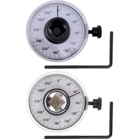 Clé Dynamométrique Angulaire Numérique Double Jauge de Couple Outil de Mesure de Couple ’Angle Précis Adaptable pour Réparation Automobile et Mécanique Affichage Digital en