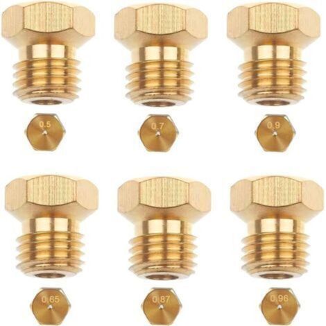Set mit 5 schwarzen Universal-Bedienknöpfen für Herde, Gasöfen, Grills, Schalter, Haushaltsgeräte und Glaskeramikkochfelder. -Crezuo