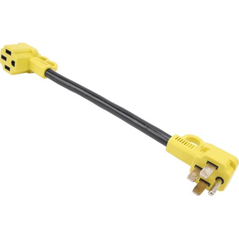 Câble adaptateur pour chargeur RV 50A, fiche mâle 14‑50P vers femelle 14‑50P, connecteur flexible pour bateau et camping-car (1/5)