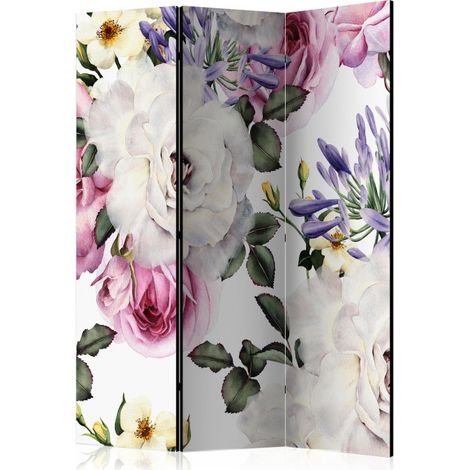 Paravent 3 Volets "Floral Glade" 135x172cm (1/2)