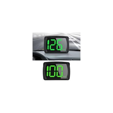 CGEAMDY Véhicule Grand Affichage Numérique, Voiture Compteur de Vitesse Numérique, GPS Compteur Vitesse Indicateur, Compteur Vitesse GPS écran LED, Universel Vélo, Camion, Véhicule Tou (1/5)