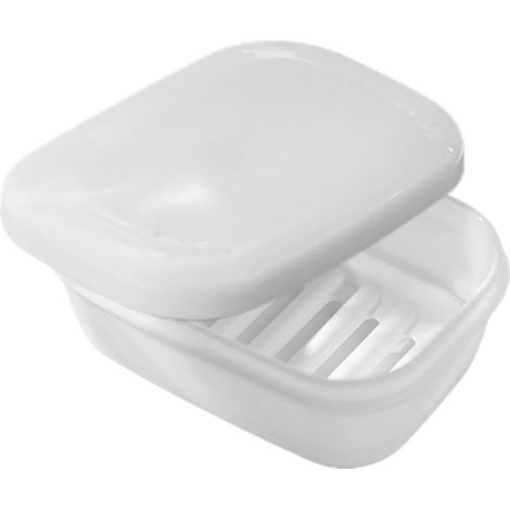 Creative and Minimalist Sealed Soap Dish PP Plastic Lid